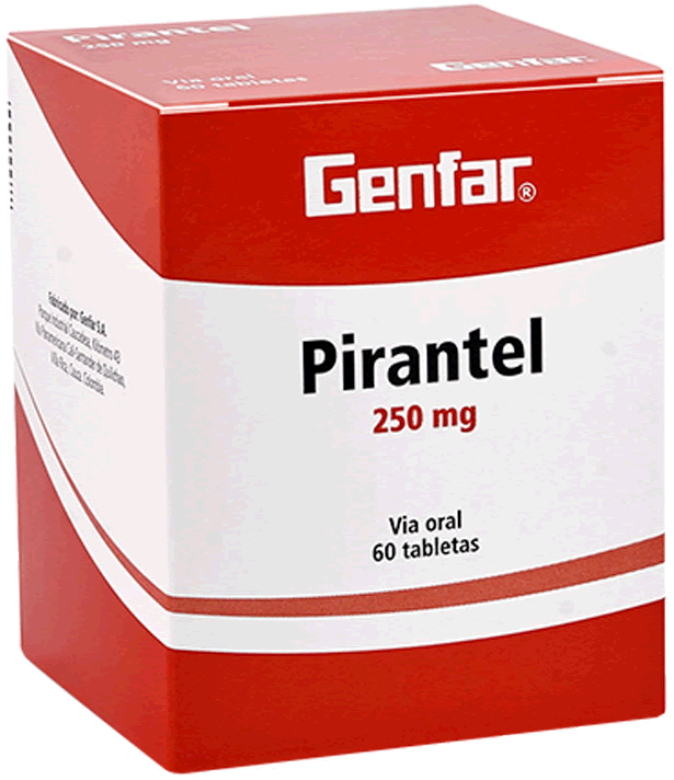 [08/27.F01856A] Pirantel 250mg x 60Tab