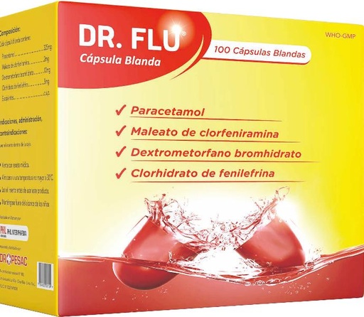 [05/28.225043] Dr. Flu x 100Cap Bland