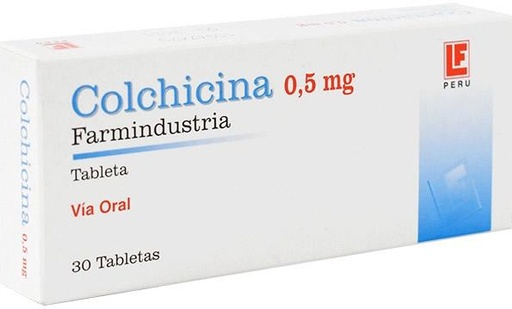 [01/27.20170484] Colchicina 0,5mg x 30Tab