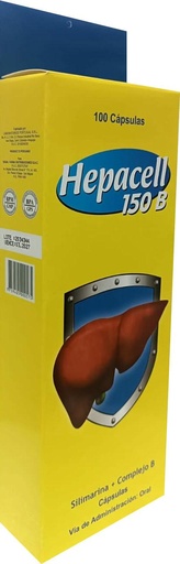 [03/27.2034344] Hepacell 150 B x 100Cap