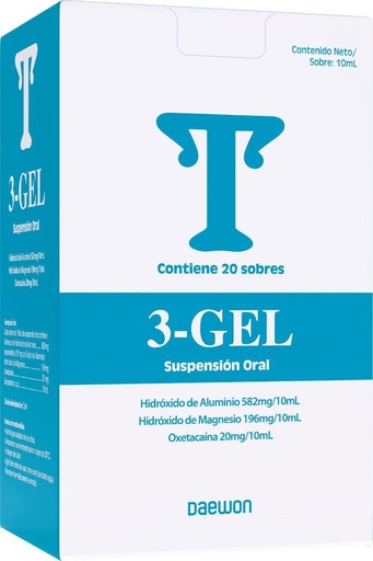 [05/28.J25014] 3-Gel x 20Sob Susp Oral