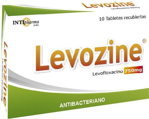 [03/27.2404045] Levozine 750mg x 10Tab